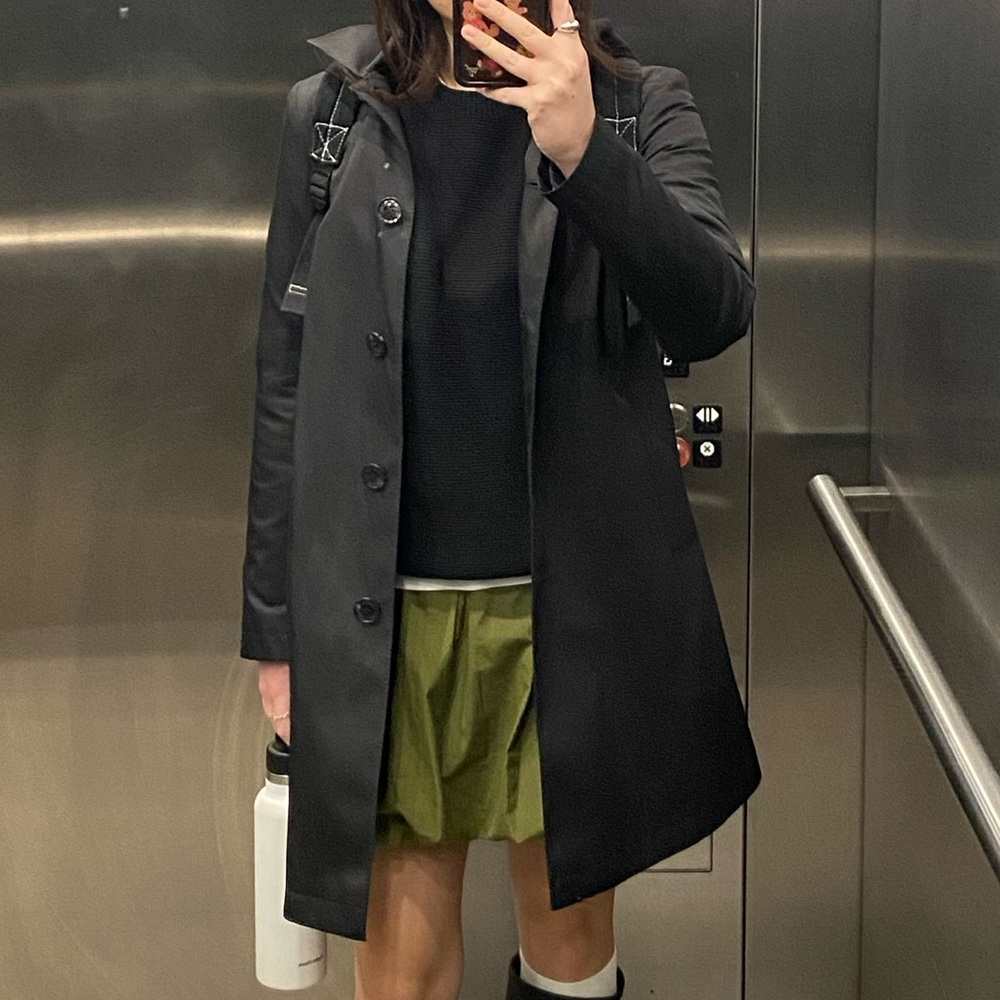 Ralph Lauren Trench Women's Black Coat